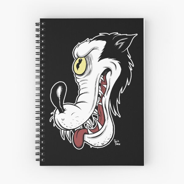 Item preview, Big Bad Wolf Head Vintage Rubber Hose Cartoony Graphic designed and sold by frankforteart.