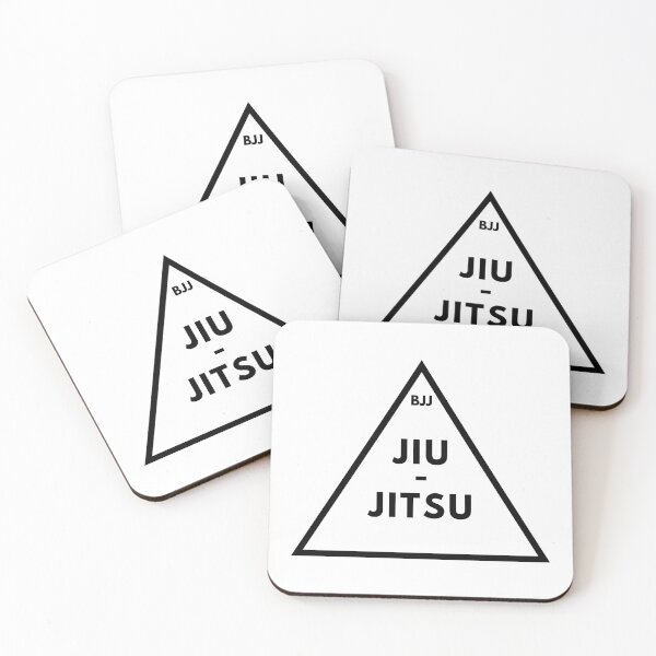 Item preview, Jiu-Jitsu BJJ Minimalist Triangle Black designed and sold by LudusRoom.