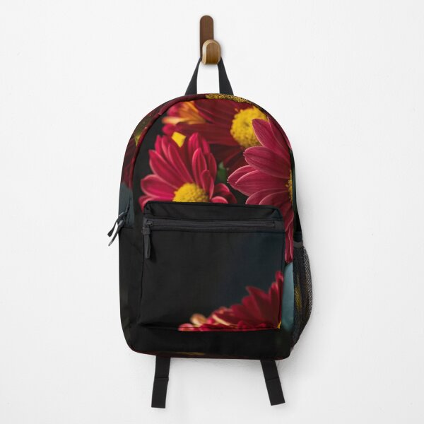 Item preview, Vibrant Red Daisy Flower Bouquet - Dark Floral Photography designed and sold by ashrafzain.
