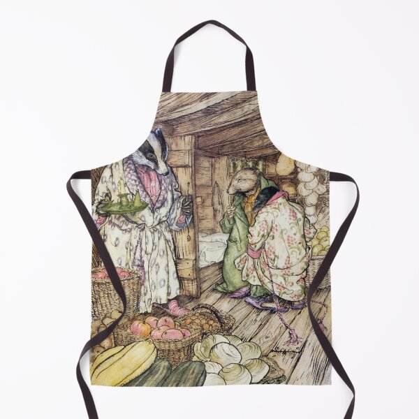 Item preview, Badger's Winter Stores - Arthur Rackham for The Wind in the Willows designed and sold by forgottenbeauty.