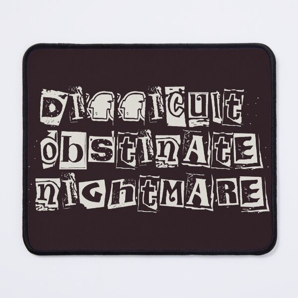 Item preview, Difficult obstinate nightmare  designed and sold by Old Friends.