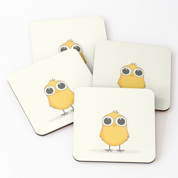 Item preview, Cute Cartoon Chick Vector Illustration designed and sold by GoldenTealArts.