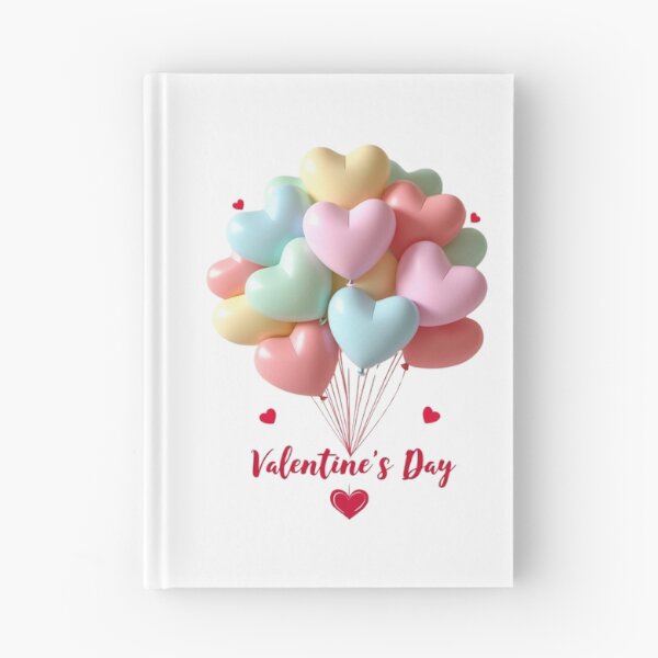 Item preview, Día de San Valentín 67 – colores pasteles, globos designed and sold by AlinaSCorner.
