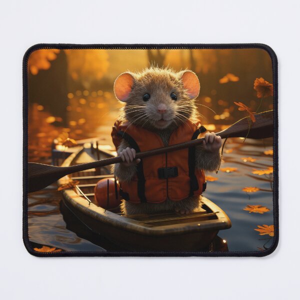 Item preview, Sunset Paddle - A Pocket-Sized Hamster's Lake Adventure designed and sold by jrtwynam.