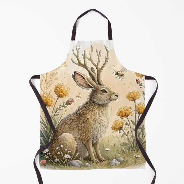 Item preview, Garden Jackalope designed and sold by HabitableMoons.