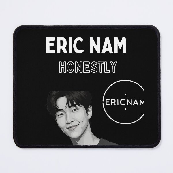 Item preview, Eric Nam Honestly KPop Black Logo Essential Classic T-Shirt designed and sold by AllYoursShop.