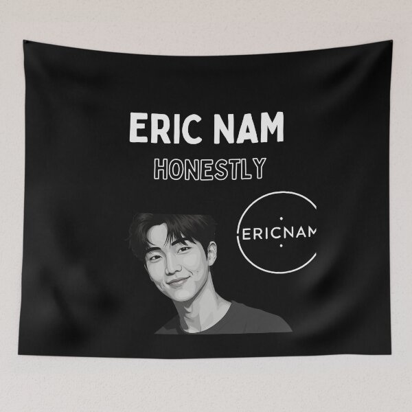 Item preview, Eric Nam Honestly KPop Black Logo Essential Classic T-Shirt designed and sold by AllYoursShop.