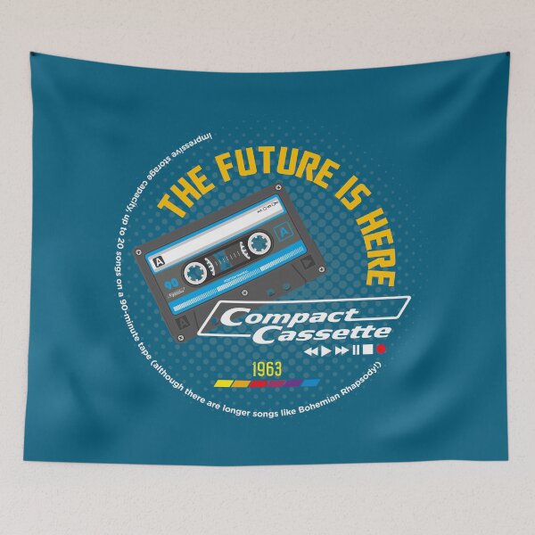 Item preview, CASSETE TAPE FUTURE VINTAGE MUNZ designed and sold by MUNZdesign.