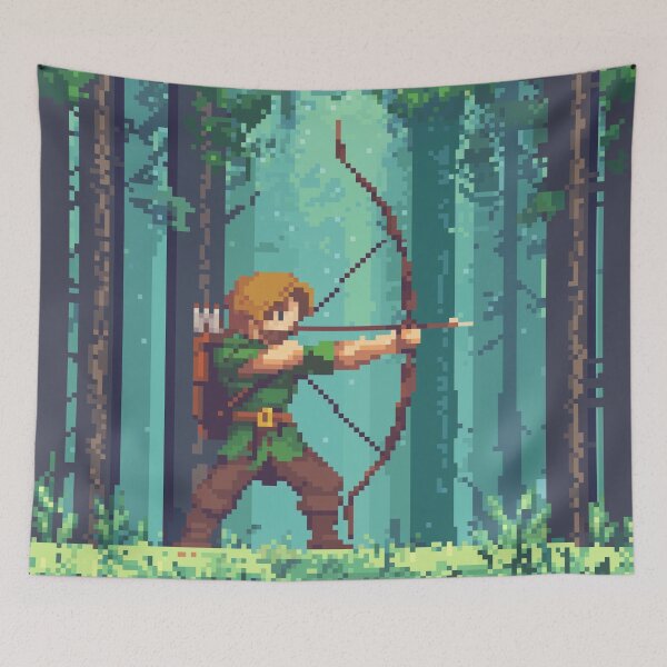 Item preview, Archer in 8bit designed and sold by Rtymer.