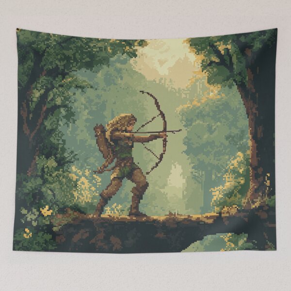 Item preview, Archer in 8bit designed and sold by Rtymer.
