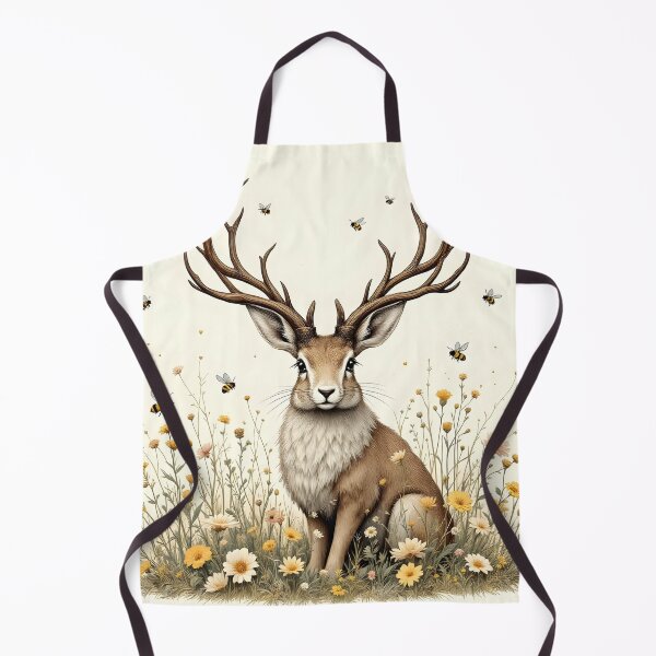 Item preview, Antique Jackalope designed and sold by HabitableMoons.