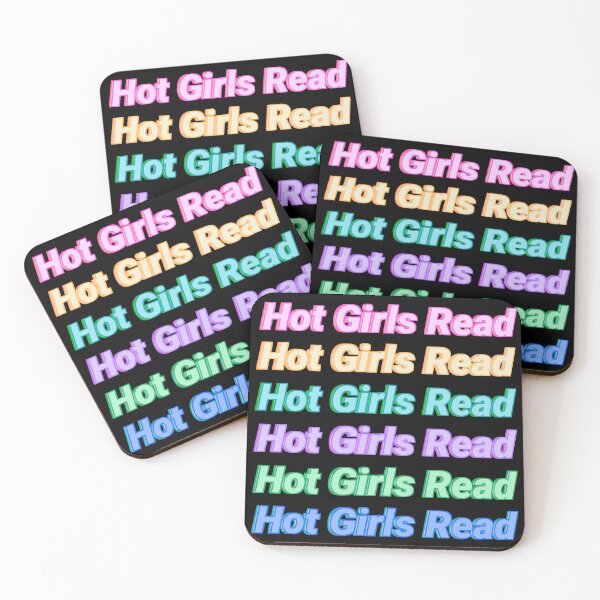 Item preview, Hot Girls Read designed and sold by FunandWhimsy.