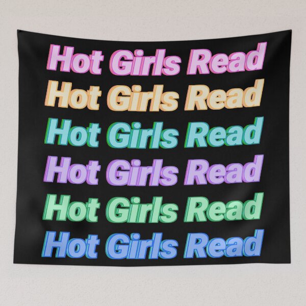 Item preview, Hot Girls Read designed and sold by FunandWhimsy.