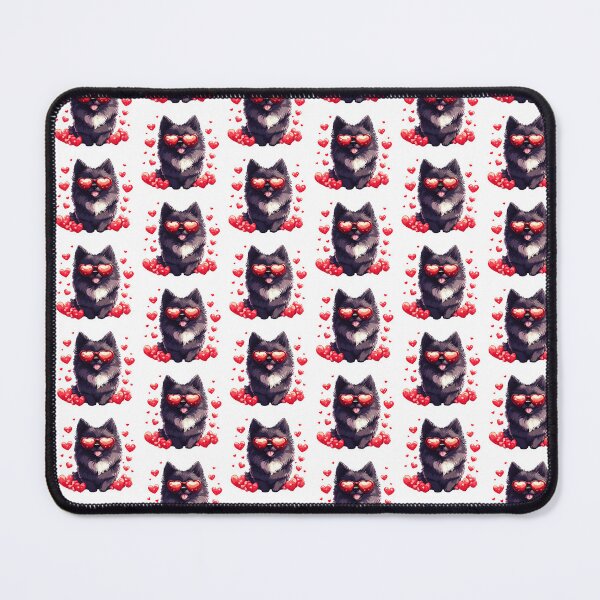 Item preview, Keeshond Puppy Valentine designed and sold by TheAnimalZ00.