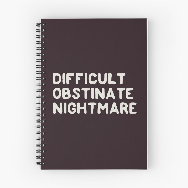 Item preview, Difficult obstinate nightmare  designed and sold by Old Friends.