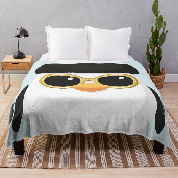 Item preview, Adorable Penguin with Sunglasses Vector Art designed and sold by GoldenTealArts.