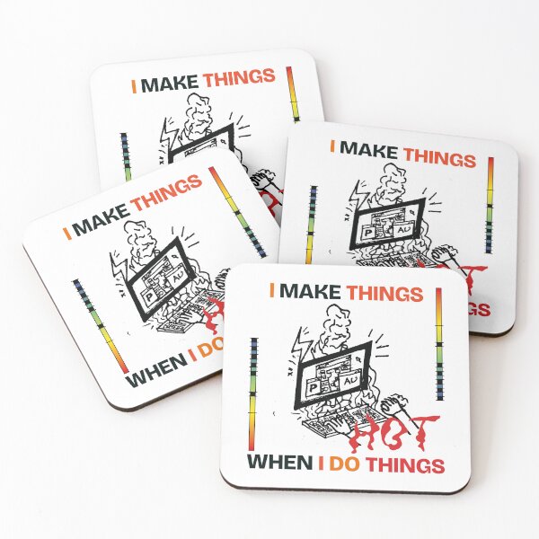 Item preview, I MAKE THE THINGS HOT designed and sold by ARQ-BRENDS.