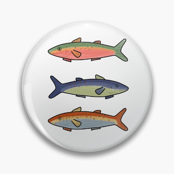 Item preview, 3 fish designed and sold by lilyseifert.