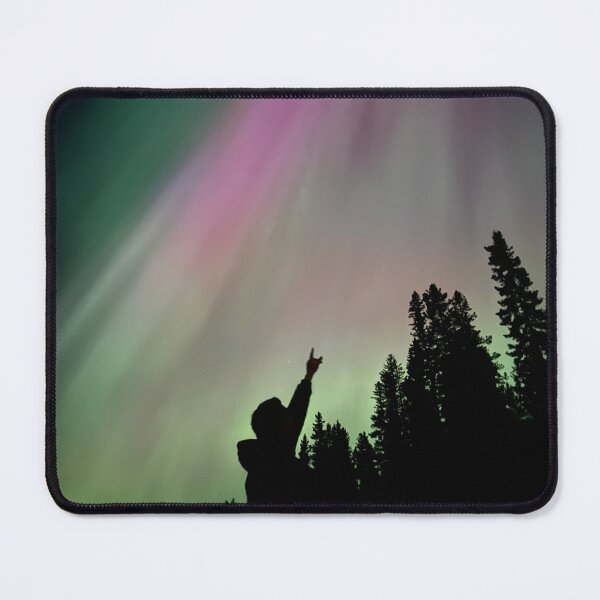 Item preview, Chasing the Aurora: The Dance of Green a Purple designed and sold by nomadportraits.
