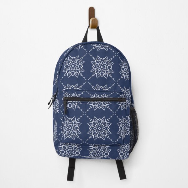 Item preview, Floral Mandala Indigo Seamless Pattern Design  designed and sold by sararoom.