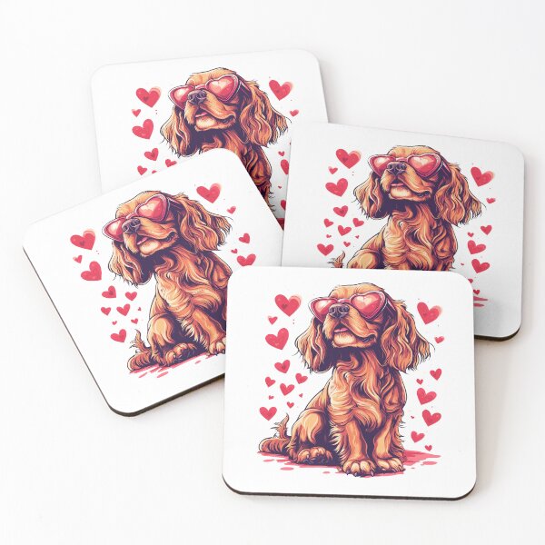Item preview, Irish Setter Heart Valentine designed and sold by TheAnimalZ00.