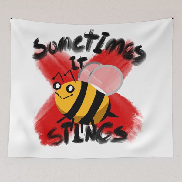 Item preview, Bee stings  designed and sold by batsubachi.