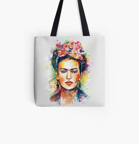 Frida Kahlo All Over Print Tote Bag