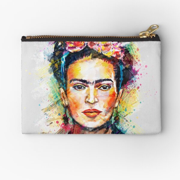 Frida Kahlo Zipper Pouch