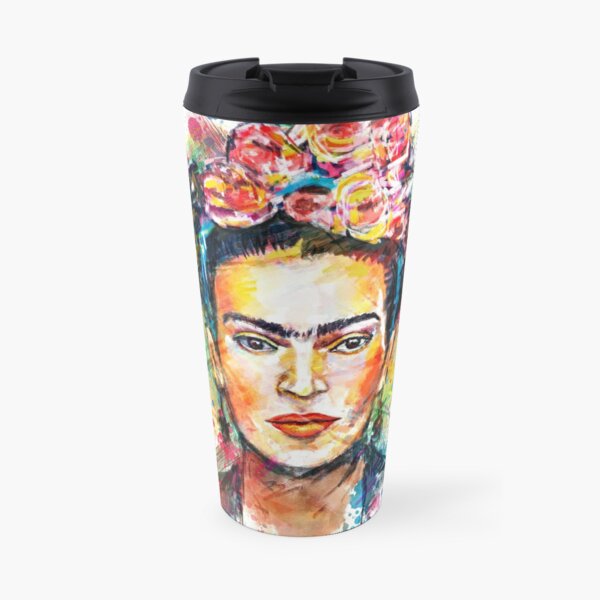 Frida Kahlo Travel Coffee Mug
