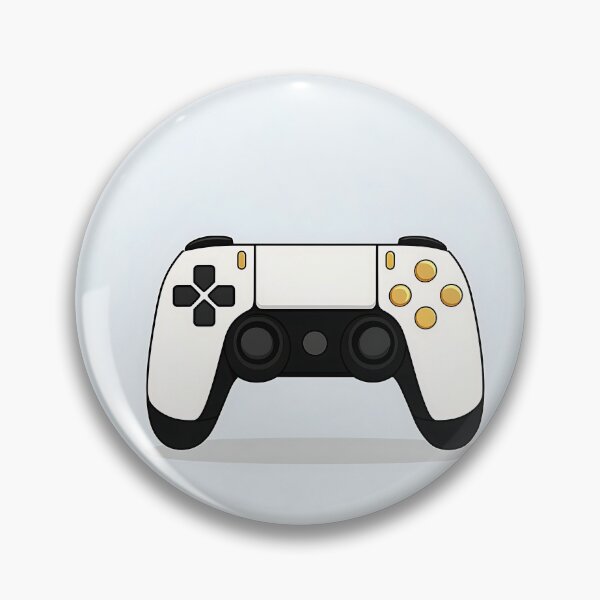 Item preview, Minimalist Game Controller Vector Illustration designed and sold by GoldenTealArts.