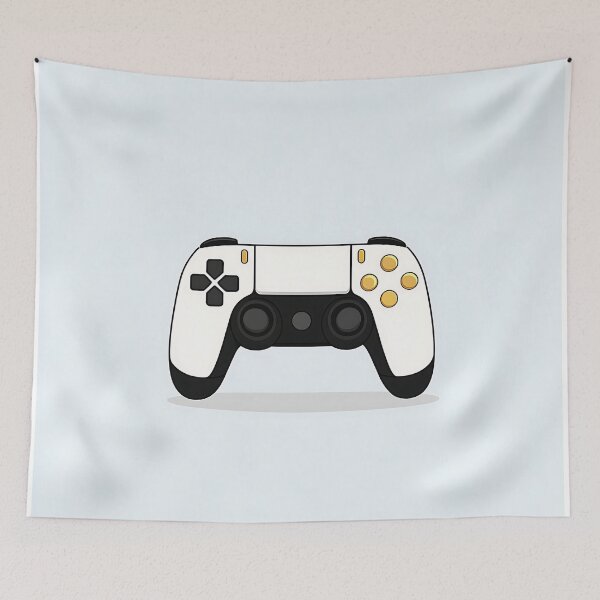 Item preview, Minimalist Game Controller Vector Illustration designed and sold by GoldenTealArts.