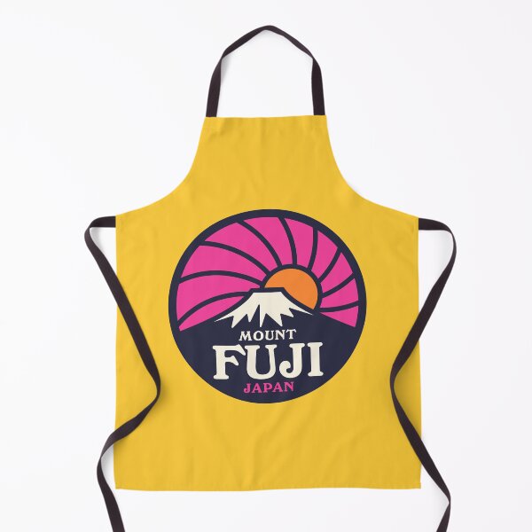 Item preview, Mt Fuji Retro Sunrise B Magenta Yellow designed and sold by VoodooCircus.