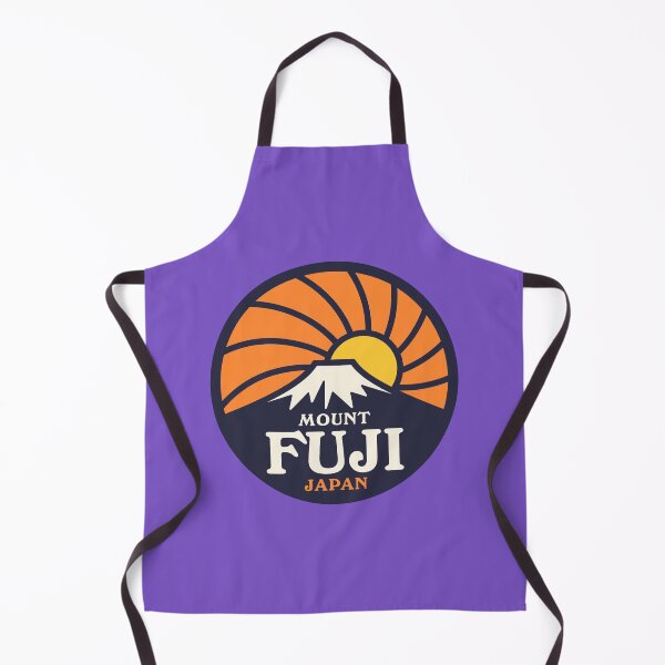 Item preview, Mt Fuji Retro Sunrise B Orange Violet designed and sold by VoodooCircus.