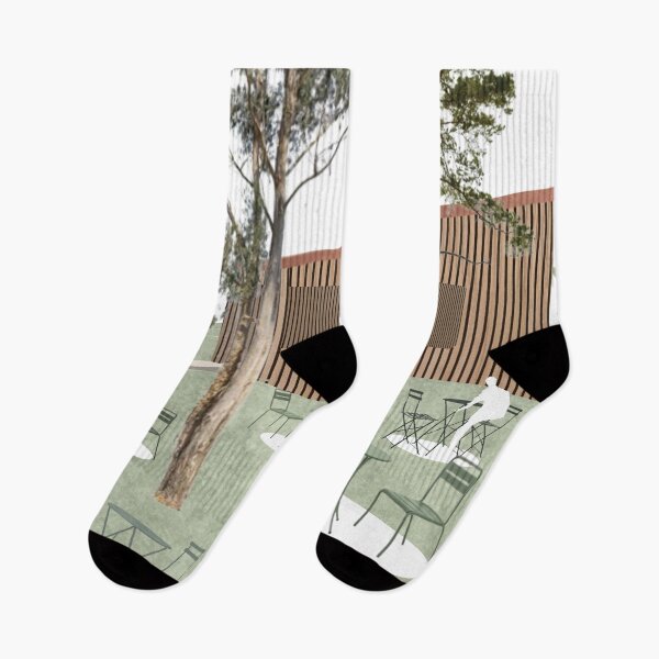 Item preview, Architecture collage cafe outdoor designed and sold by Aspectus by Laticia.