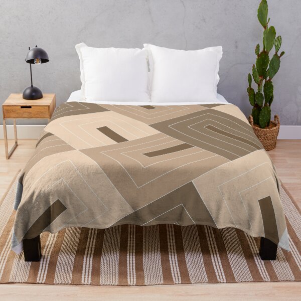 Item preview, Brown geometric graphic design designed and sold by Beerich888.