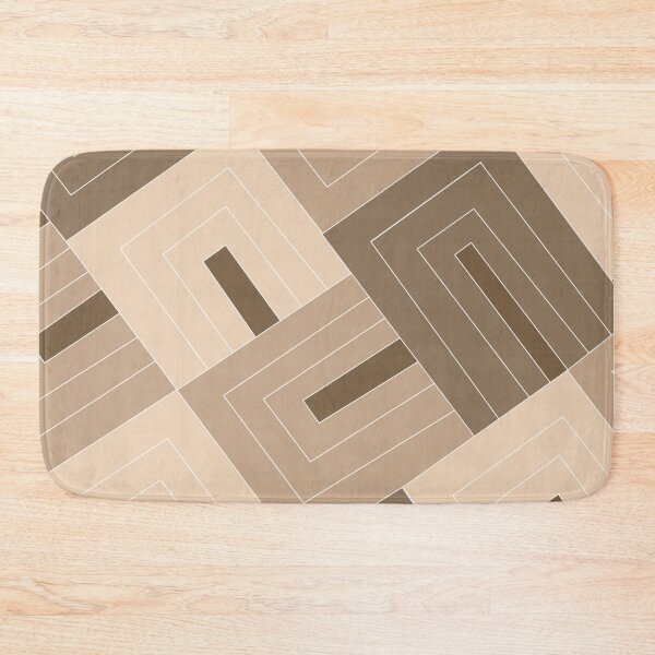 Item preview, Brown geometric graphic design designed and sold by Beerich888.