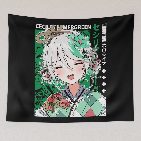 Item preview, Cecilia Immergreen in Kimono designed and sold by UDTee.