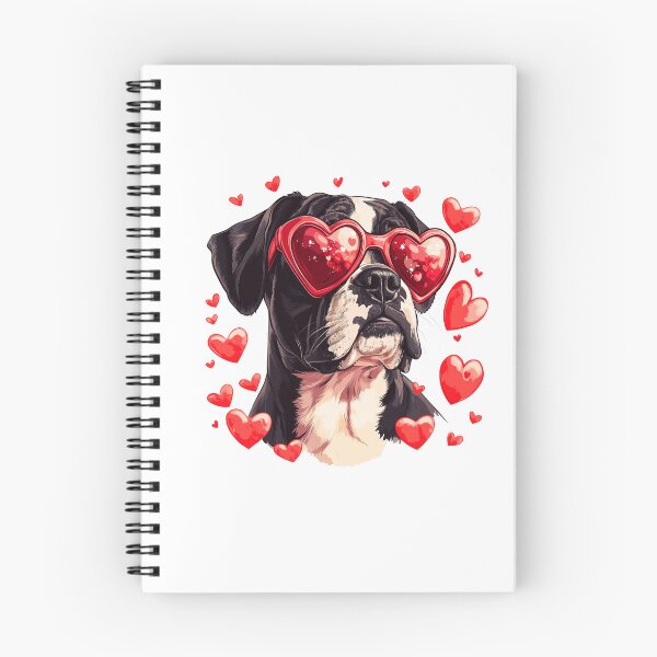 Item preview, Boxer Dog Valentine Portrait designed and sold by TheAnimalZ00.
