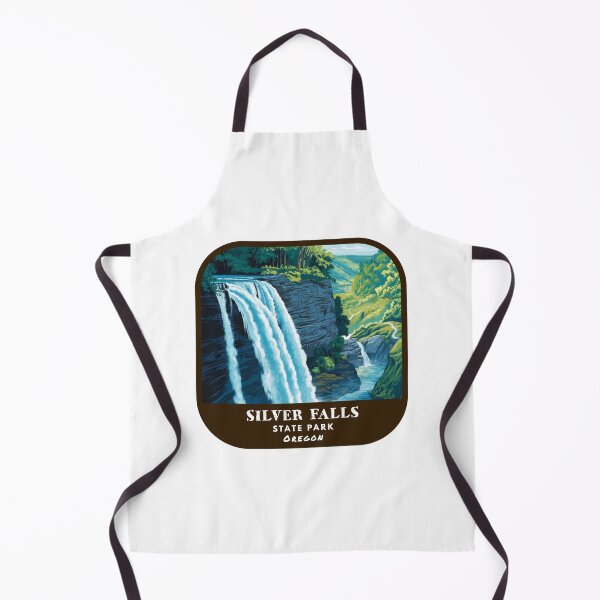 Item preview, Vintage Silver Falls State Park (Oregon State Park) designed and sold by RabbitK.