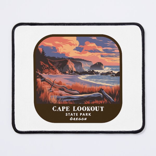 Item preview, Vintage Cape Lookout State Park (Oregon State Park) designed and sold by RabbitK.