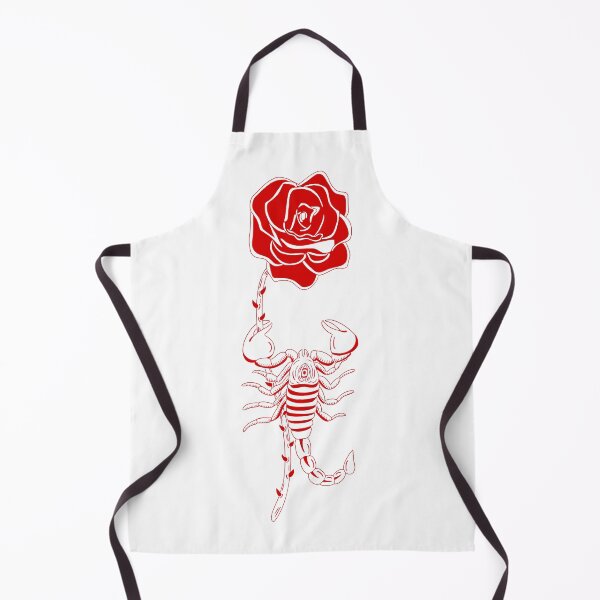 Item preview, Valentine’s Day scorpion with rose designed and sold by InkKountess.