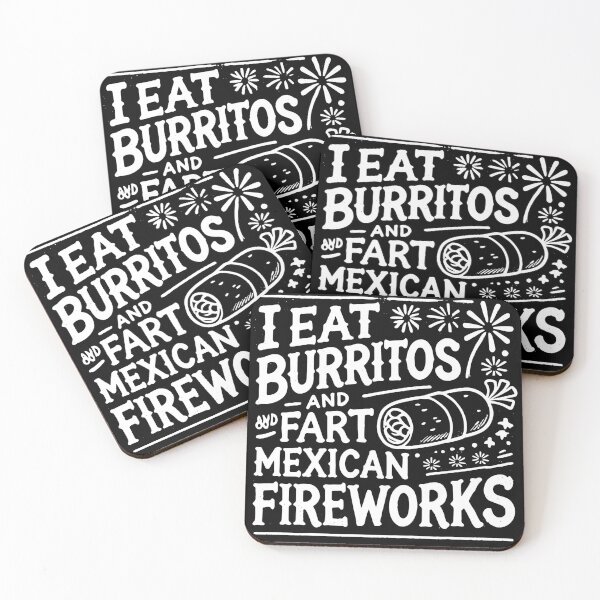 Item preview, Farts and burritos funny mexican food designed and sold by The  Knick Knack Nook.