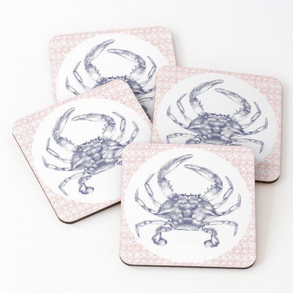 Item preview, Vintage Blue Crab Fisherman Aesthetic  designed and sold by darkskydelights.