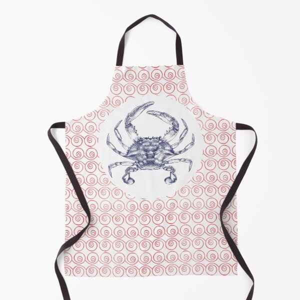 Item preview, Vintage Blue Crab Fisherman Aesthetic designed and sold by darkskydelights.