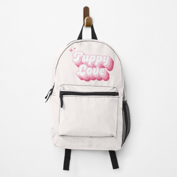 Item preview, Puppy Love Pink Retro Typography designed and sold by KodiakGoods.