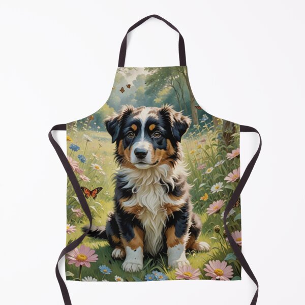 Item preview, Australian Shephard Puppy designed and sold by Wags & Tails.