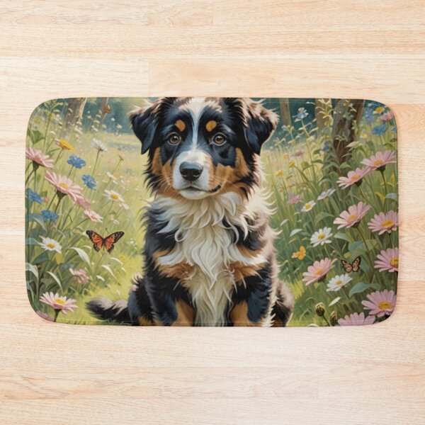 Item preview, Australian Shephard Puppy designed and sold by Wags & Tails.