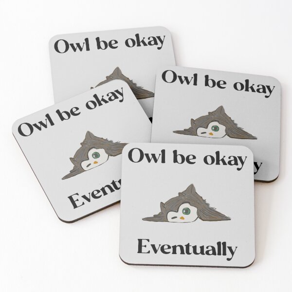 Item preview, Owl Be Okay, Eventually  designed and sold by FunandWhimsy.