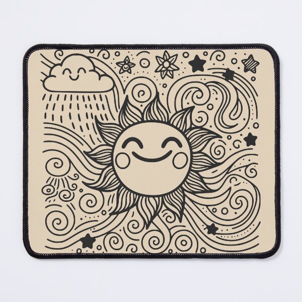 Item preview, Funny sun, mandala designed and sold by Alma-design-art.