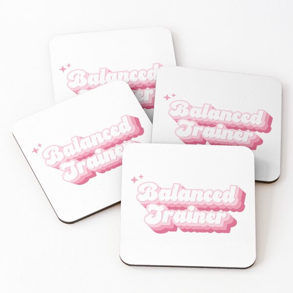 Item preview, Balanced Trainer Pink Retro Typography designed and sold by KodiakGoods.